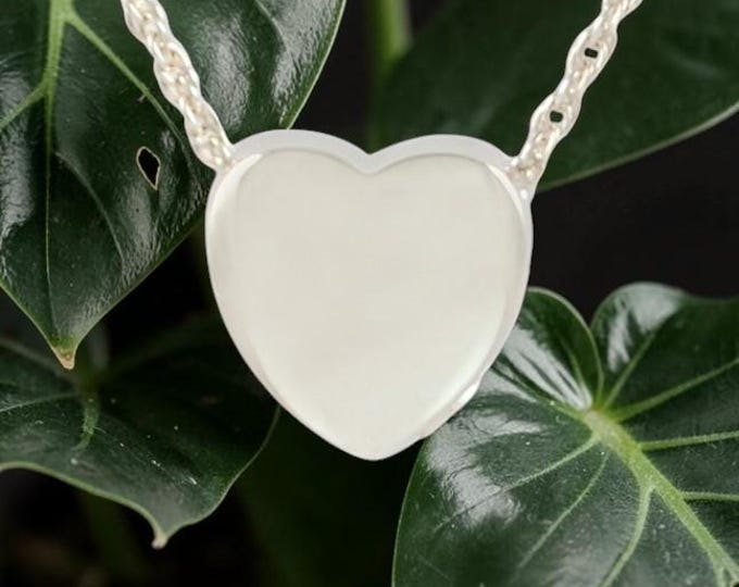 Featured listing image: Cremation Necklace Urn Heart, Jewelry Urn