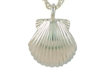Cremation Seashell Pendant Jewelry Urn Necklace Memorial Ashe Jewelry
