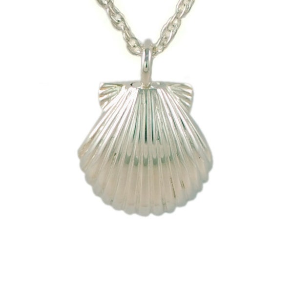 Seashell Cremation Pendant-Urn Necklace-Memorial Necklace-Memorial Jewelry-Ashes Necklace-Cremation Locket-Memorial Gift-Cremation Jewelry