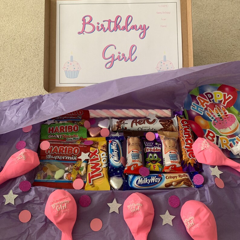 Birthday Girl Lockdown Letterbox Gift Birthday Girl Hamper