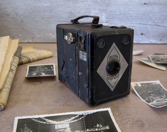 Vintage Bilora stop-box, Germany rare camera, 1936s, Kurbi & Niggeloh (Bilora) Company of Radevormwald, Collectable,Decor,Art,Antique camera
