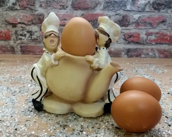 Antique French Egg Holder #pair