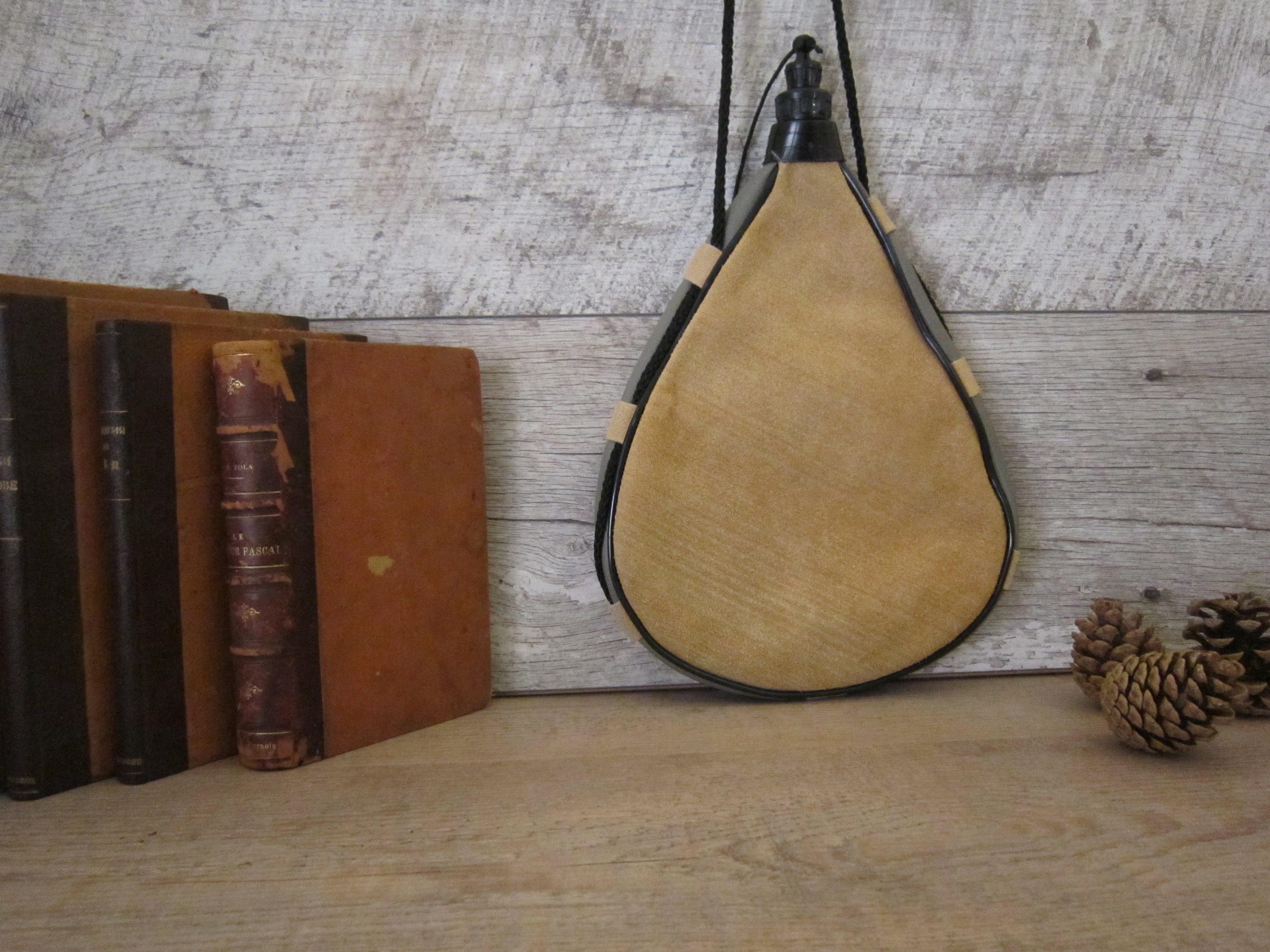 Canteen Flask Made of Artificial Leather Water Bottle New Etsy UK