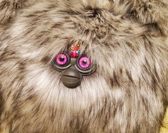 Long Furby Baowolf Bed Buddy pillow plush