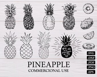 Download Free Pineapple Svg Pineapple Svg File Pineapple Monogram Etsy SVG Cut Files