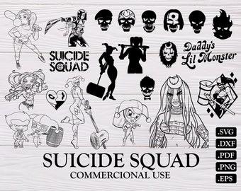 SUICIDE SQUAD SKULLS MOVIE POSTER FILM A4 A3 ART PRINT CINEMA