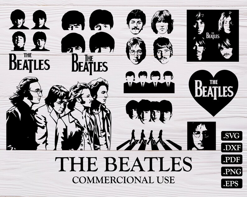 Download THE BEATLES SVG beatles svg the beatles music svg the | Etsy