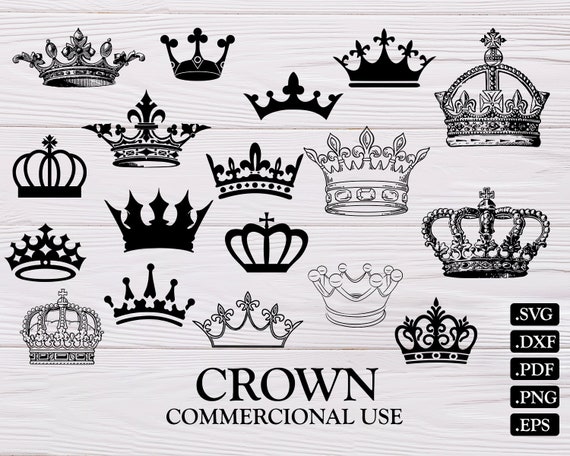 Crown Svg Princess Crown Svg Tiara Svg Queen Crown Svg Etsy