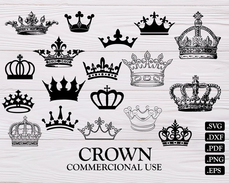 Download CROWN SVG princess crown svg tiara svg queen crown svg | Etsy