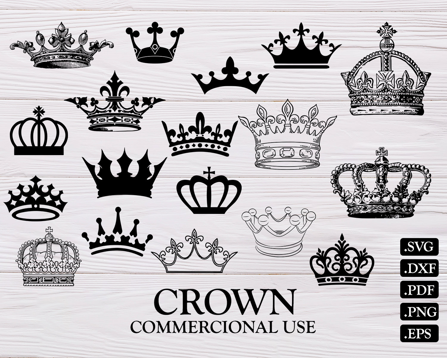 Download CROWN SVG princess crown svg tiara svg queen crown svg | Etsy