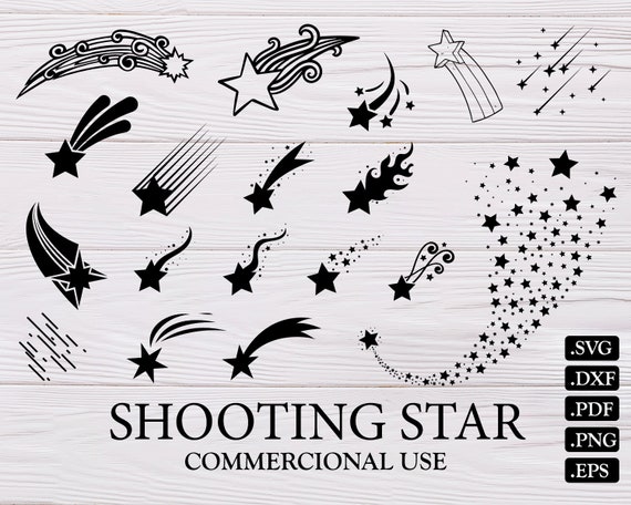 Download Image De Etoile Shooting Star Vector Png