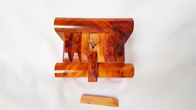 Puzzle LOCK box wooden craft Wooden Magic Puzzle FAST Shipping** Secret Jewelry Box Case Wooden puzzle box Gift Wooden Box