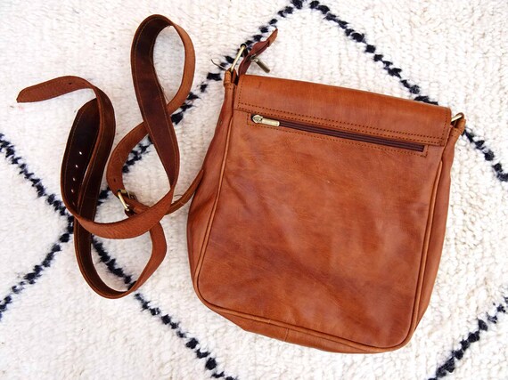 【2plan】Square Cross Leather Bag Amazon.com: Men's Shoulder Bag Black PU Leather Cross-body