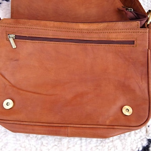 Leathers Genuine Crossbody Purse Bag Rectangle Multi-purpose - Etsy