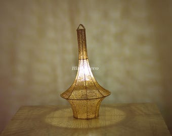 Raffia table lampshades for your Bedroom Or Decor Home