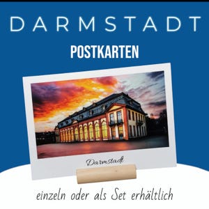 DARMSTADT - POSTKARTEN: Lieblingsorte und Sehenswürdigkeiten