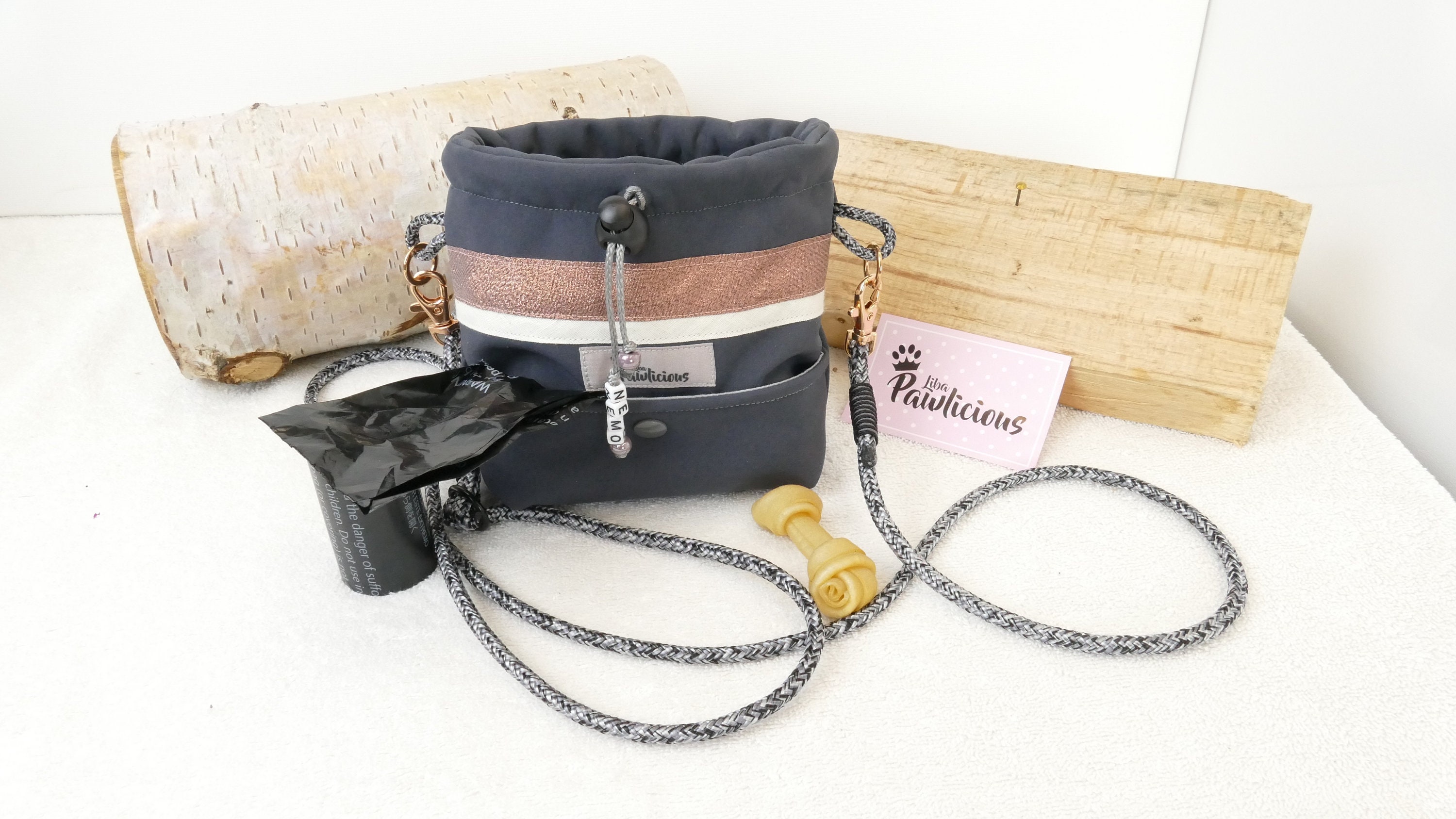 Hunde Leckerli und Kotbeutel Tasche zum umhängen Futterbeutel Etsy