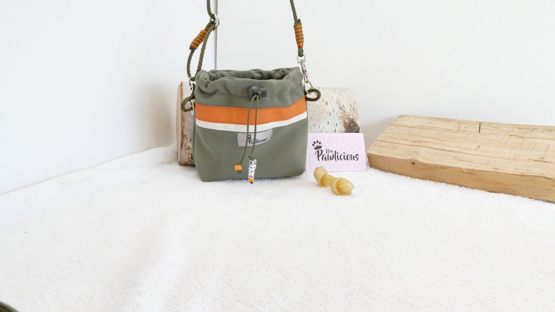 Hunde Leckerli Tasche zum umhängen Futterbeutel Hundeleckerli Etsy