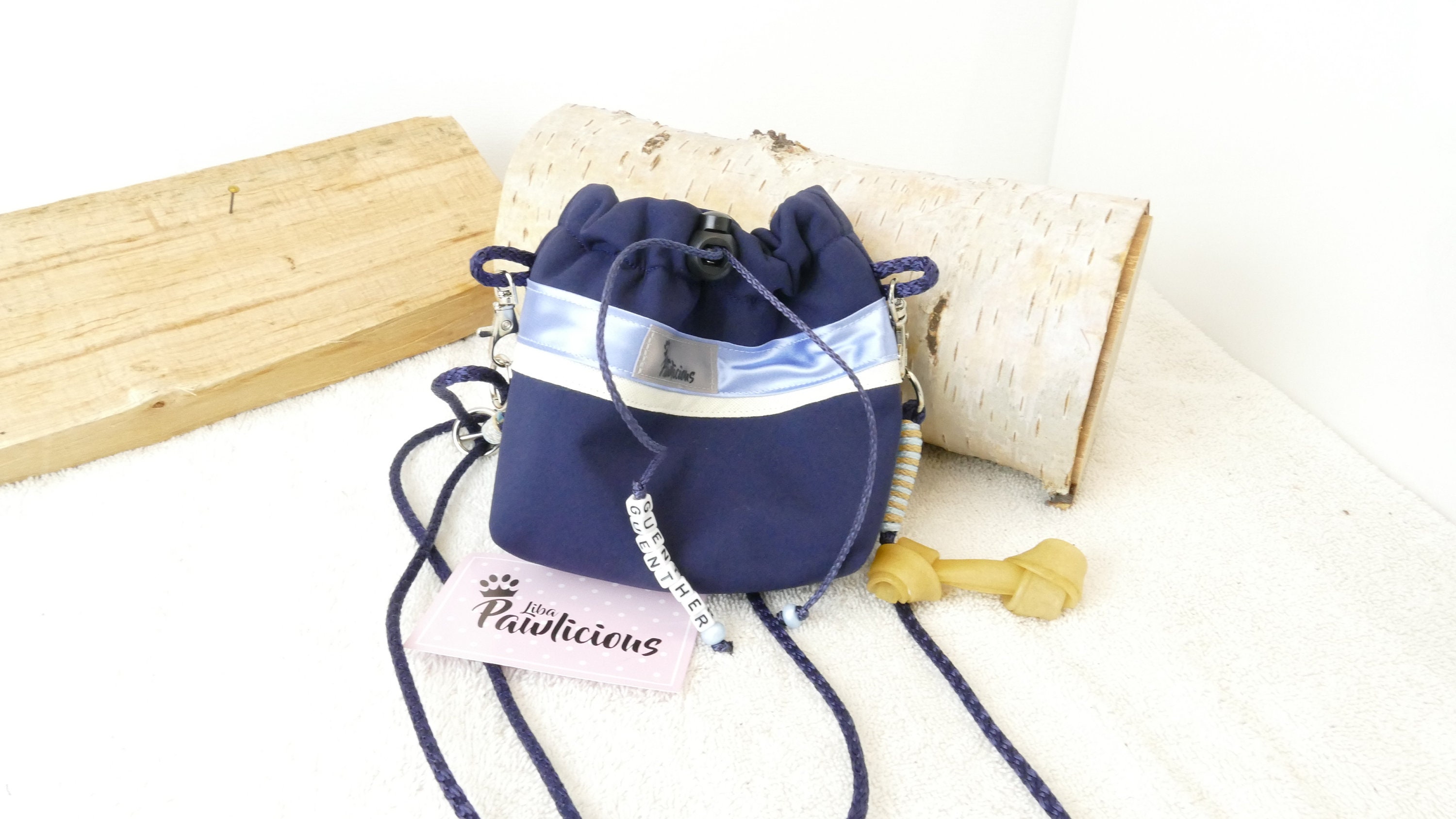 Hunde Leckerli Tasche zum umhängen Futterbeutel Hundeleckerli Etsy