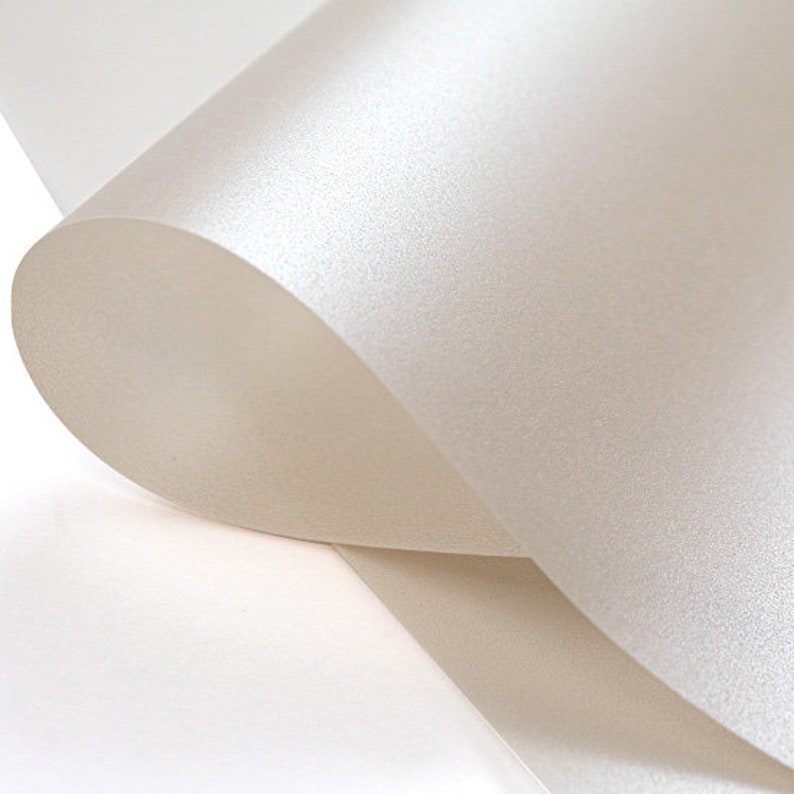 A4 Translucent Vellum Paper Oyster Shimmer Etsy