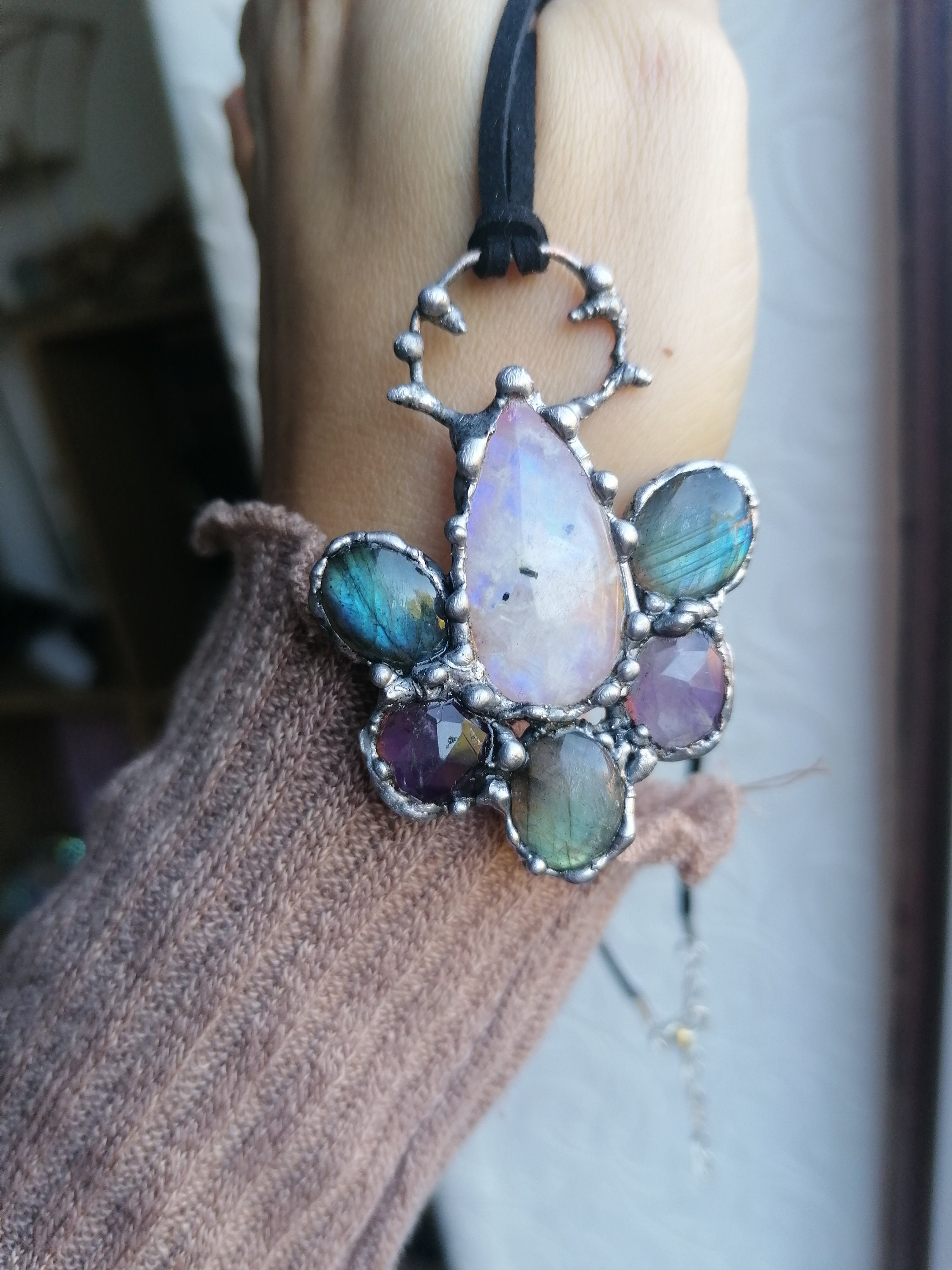 Electroformed clearance jewelry etsy