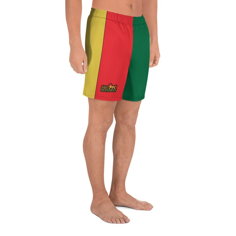 Jah Movement Men/'s AthleticSwim Shorts