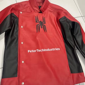 Red or Black Last Stand Jacket Leather