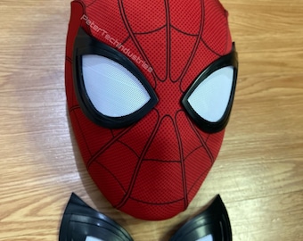 組み立て済みスパイダーマンマスク トム・ホランド レプリカ フェイス