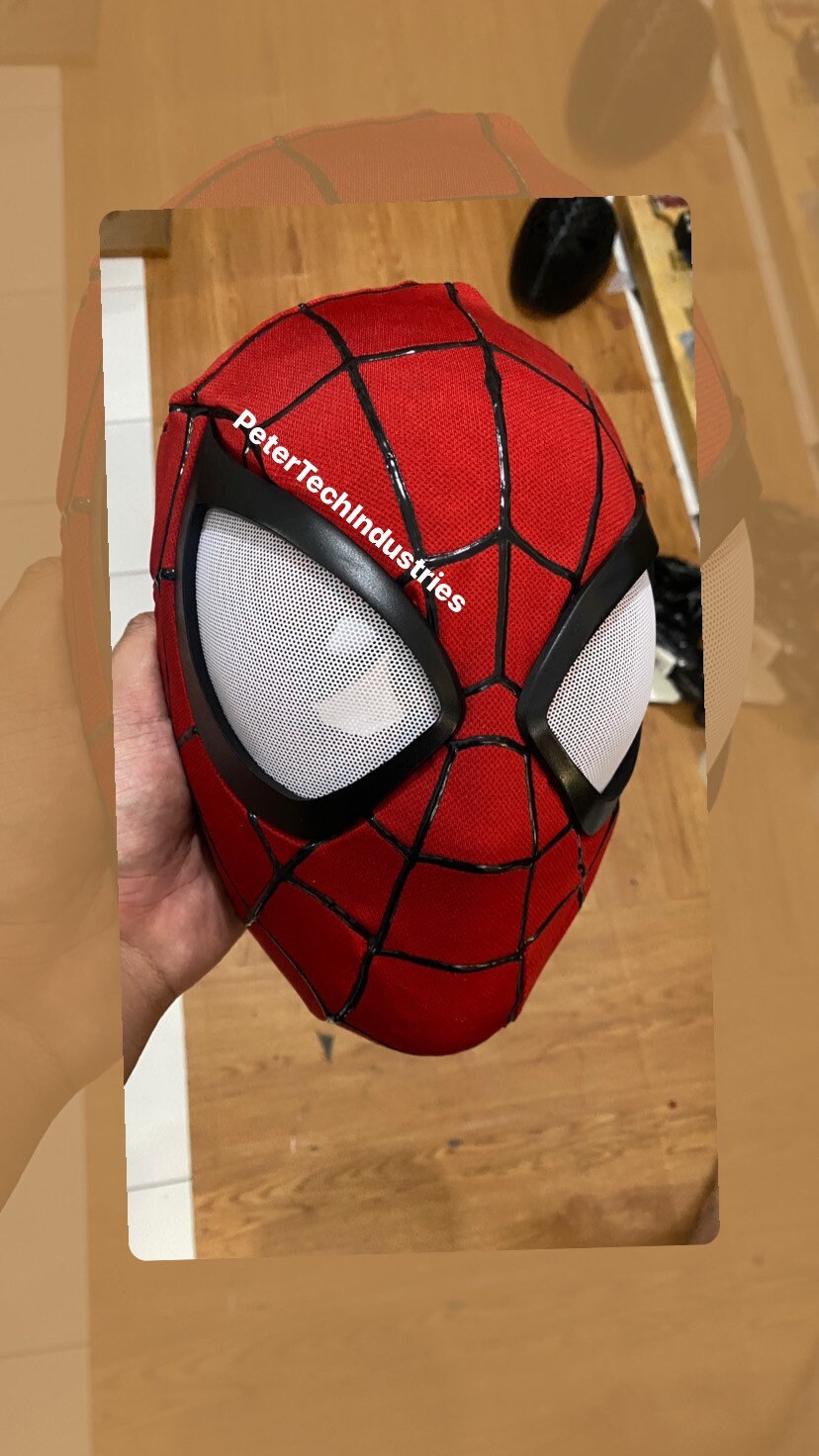 スパイダーマン フェイスマスク スパイダーマンのフェイスマスク - ハロウィーンやカーニバル用