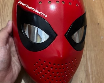 Spiderman Faceshell Alex Ross Lenses Fully Assembled