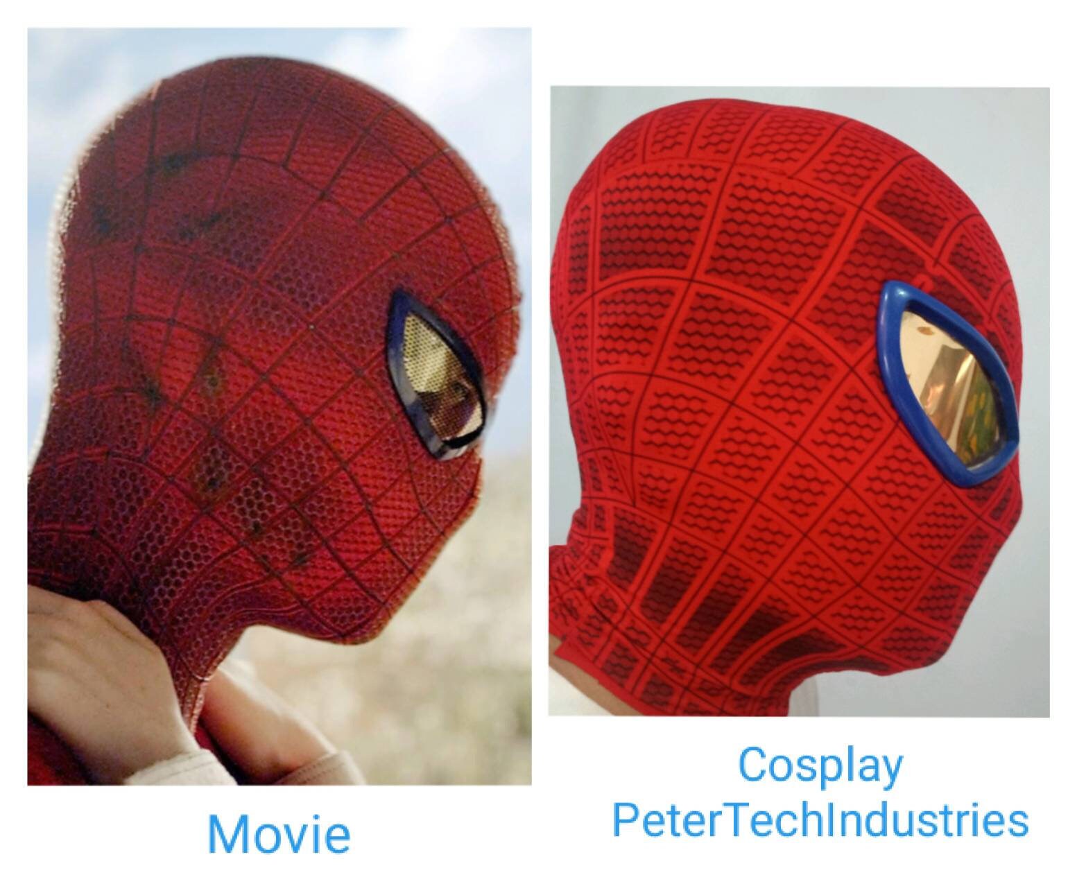 アメイジングスパイダーマンフェイスシェルレンズ+マスクアメイジング