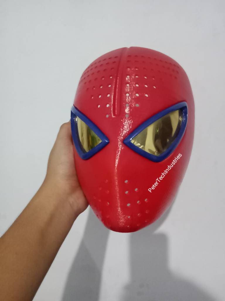 【アメスパ1】新品 アメイジングスパイダーマン1 フルヘッドシェルマスク フェイスシェル アメイジングスパイダーマン フェイスシェルレンズ