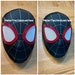 Mask + Faceshell Miles Morales Spiderman Into SpiderVerse 