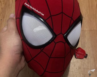 Spiderman 2 Mask with Lenses - Cosplay Faceshell Replica