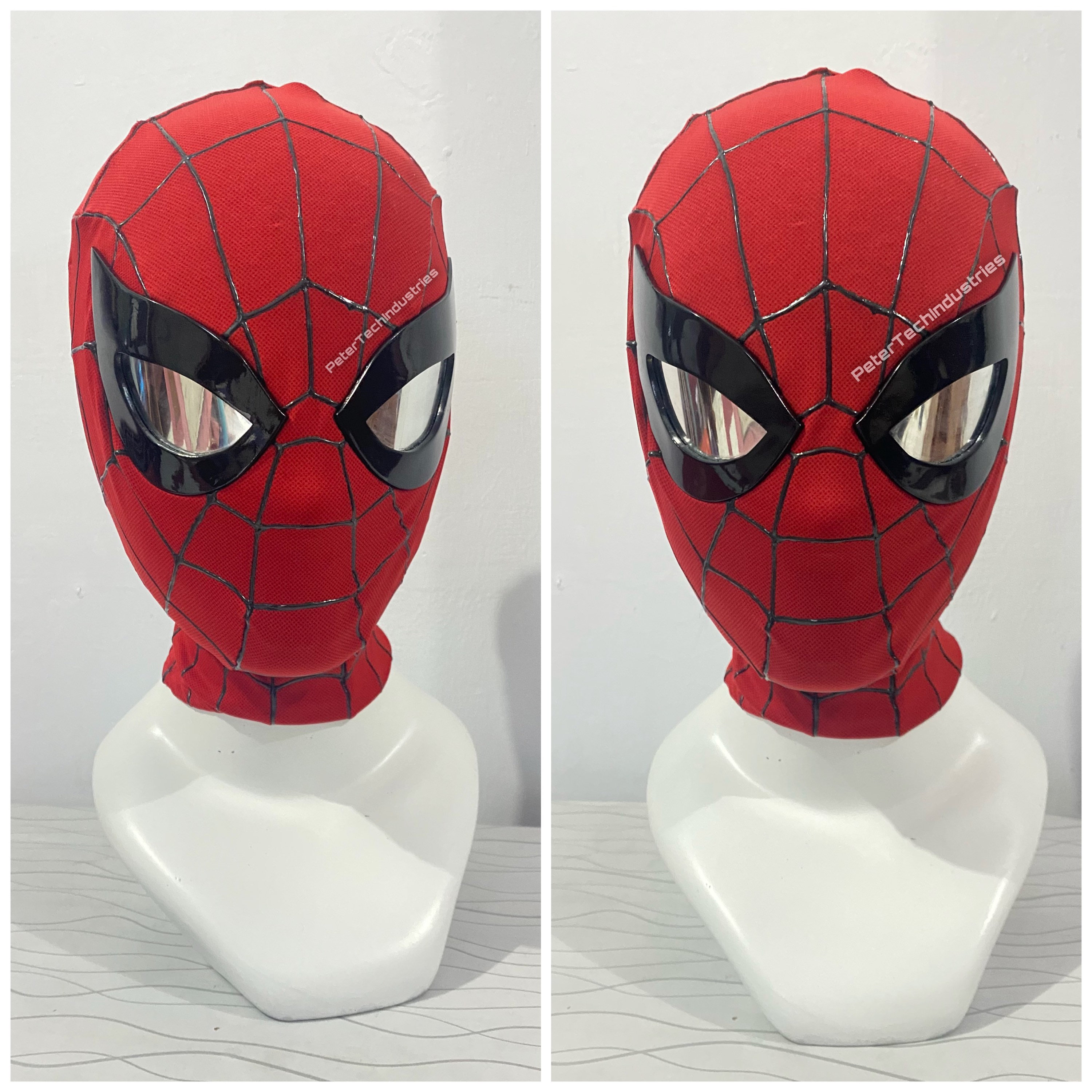Alex Ross Spiderman Mask Faceshell Lenses Mask Full Kit With - Etsy Finland