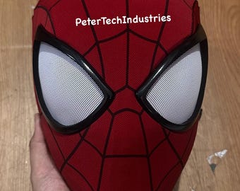 スパイダーマン2 レンズ付きマスク - コスプレ用フェイスシェル