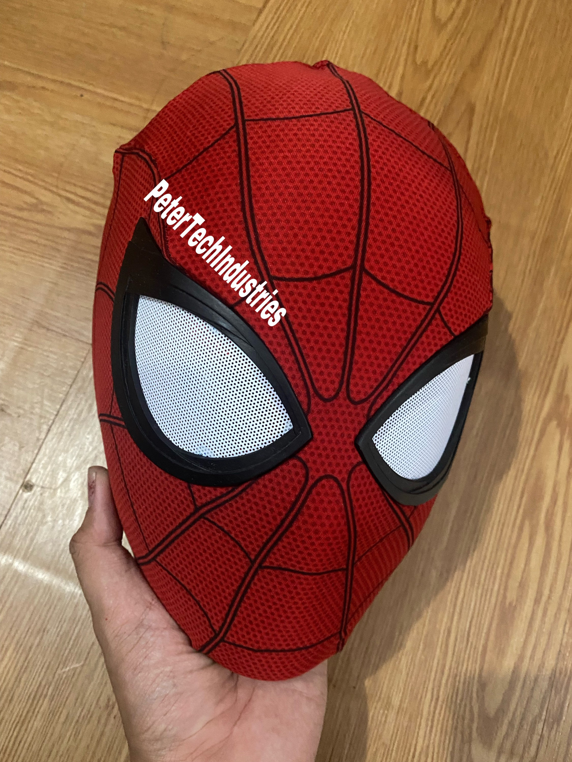 Mcu Spiderman From Home Faceshell Mask Spiderman Etsy