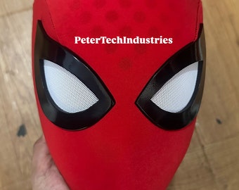 組み立て済みスパイダーマンマスク トム・ホランド レプリカ フェイス
