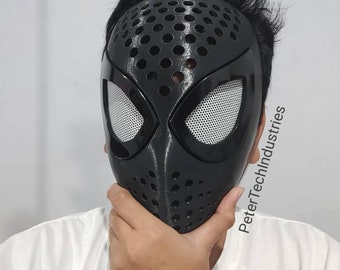 Spiderman Faceshell Lenzen Spiderman Into the Spider Verse Peter Parker