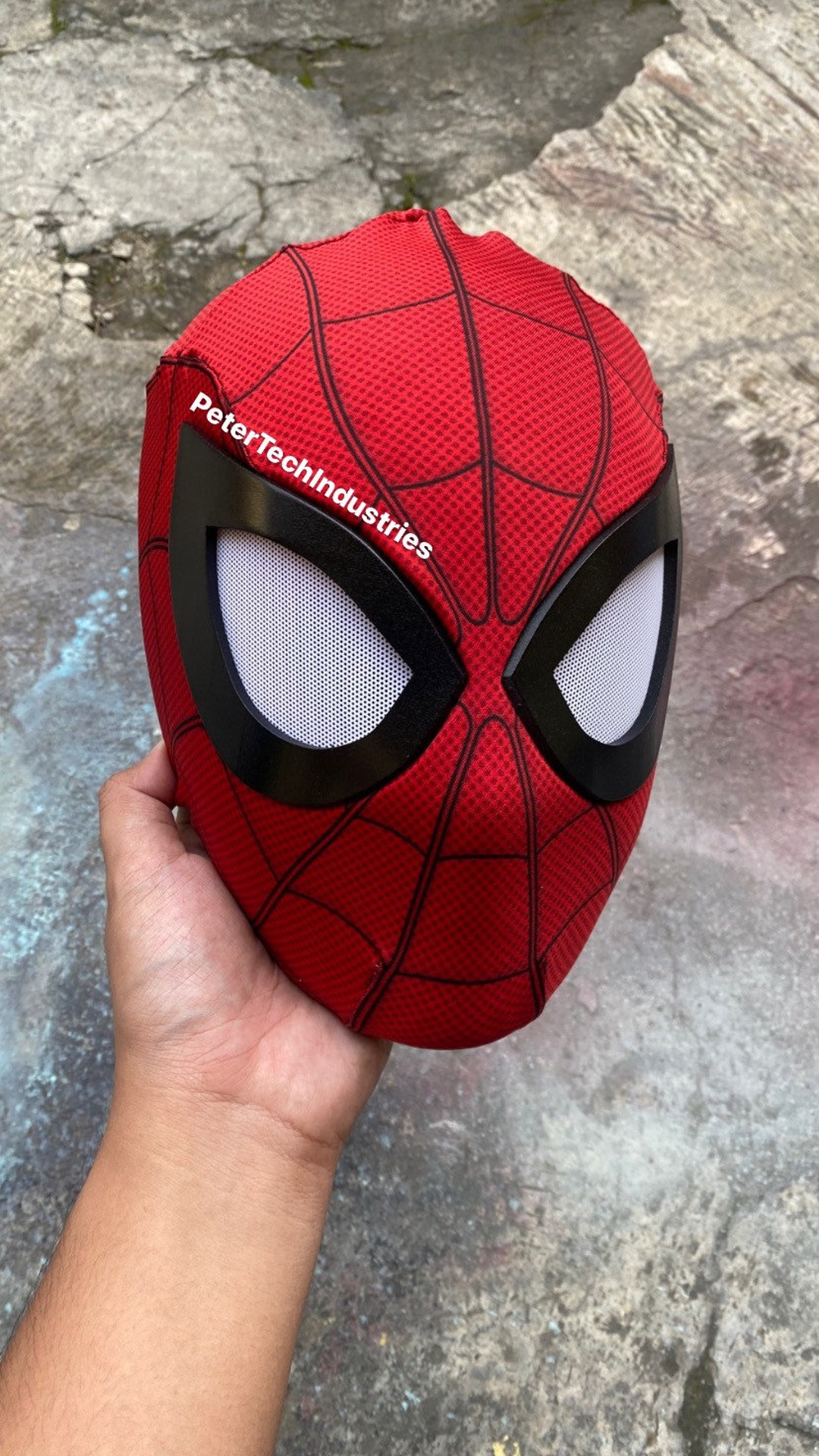 スパイダーマン フェイスシェルレンズ+マスク スパイダーマン