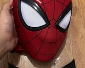 スパイダーマン PS4 マスク フェイスシェル レンズに細めレンズが追加
