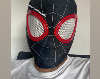 スパイダーマンマスク【アクロスザスパイダーバース版】マイルズモラレス　マスク スパイダーマンマスク【アクロスザスパイダーバース版】マイルズ