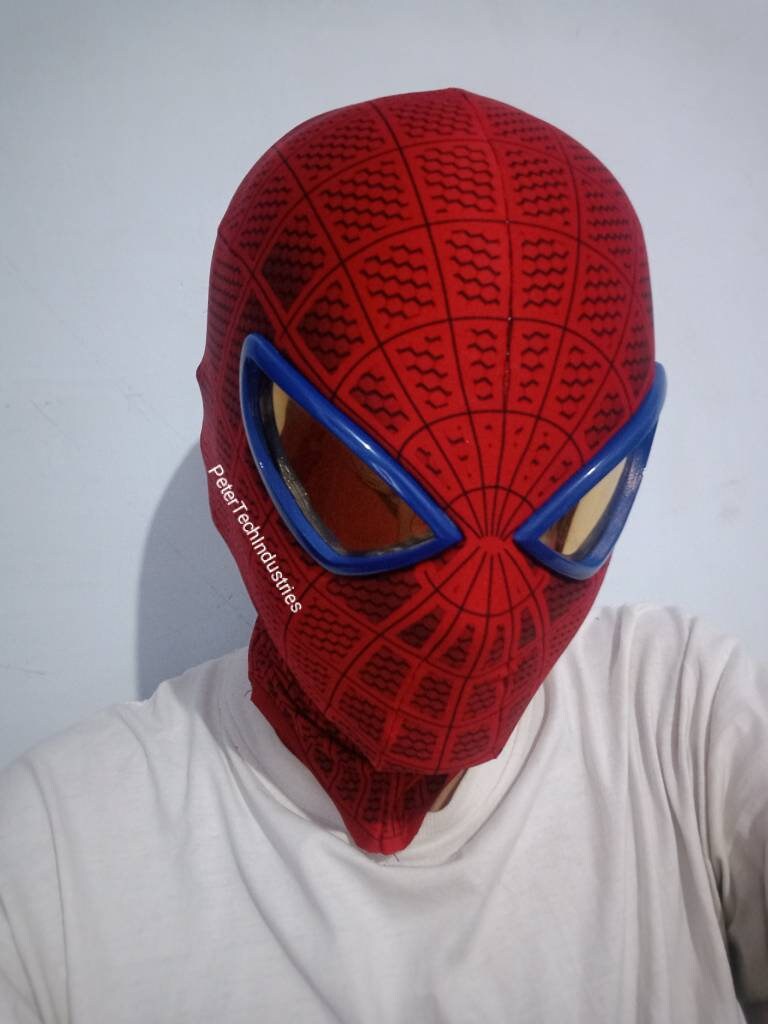 フェイスシェル アメイジングスパイダーマン フェイスシェルレンズ