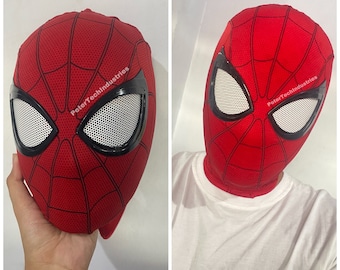 組み立て済みスパイダーマンマスク トム・ホランド レプリカ フェイス