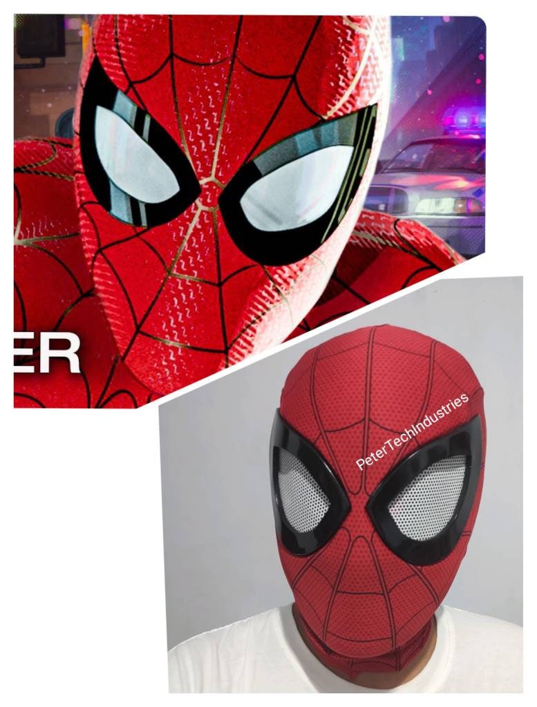 スパイダーマン フェイスシェルレンズ+マスク スパイダーマン