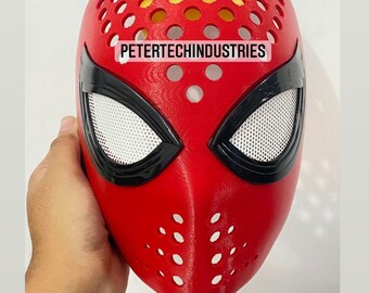 スパイダーマン トム・ホランド フェイスシェルマスク レンズ付き