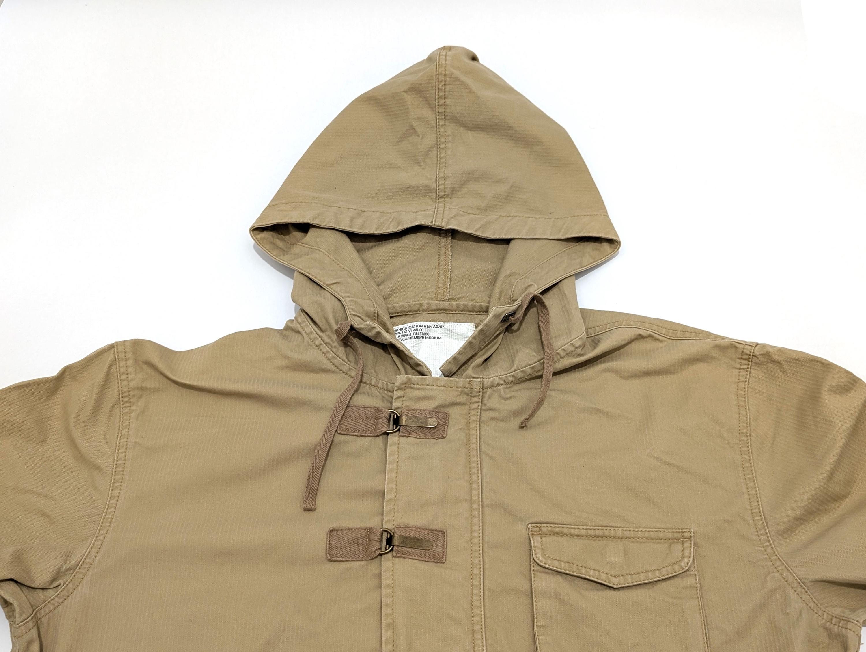 Vintage 00s Burton Analog Snowboard Military Style Anorak Jacket