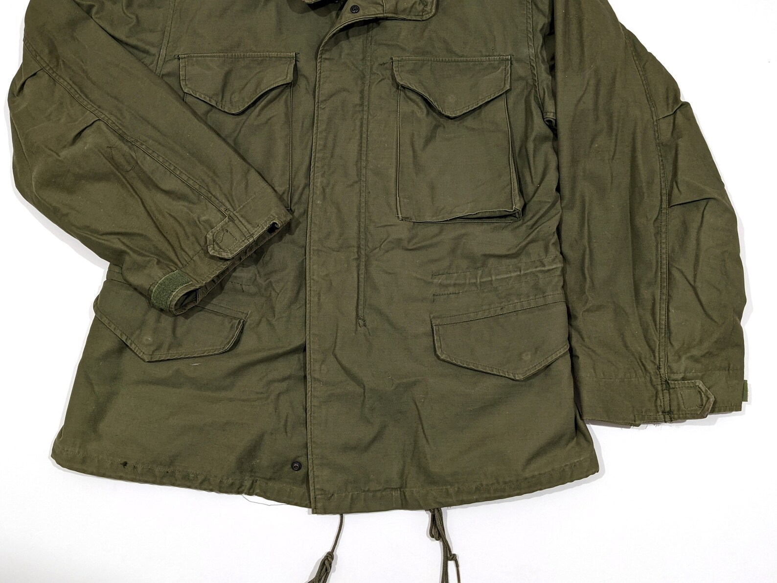 US. Army M-65 OG Olive Green Field Jacket Vintage 80's by - Etsy