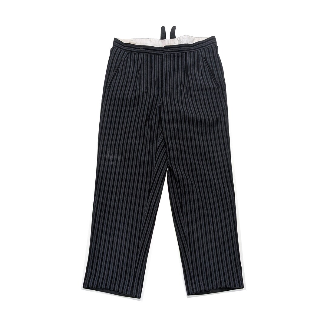 Patrice Trousers in Natural Stripes main image 0