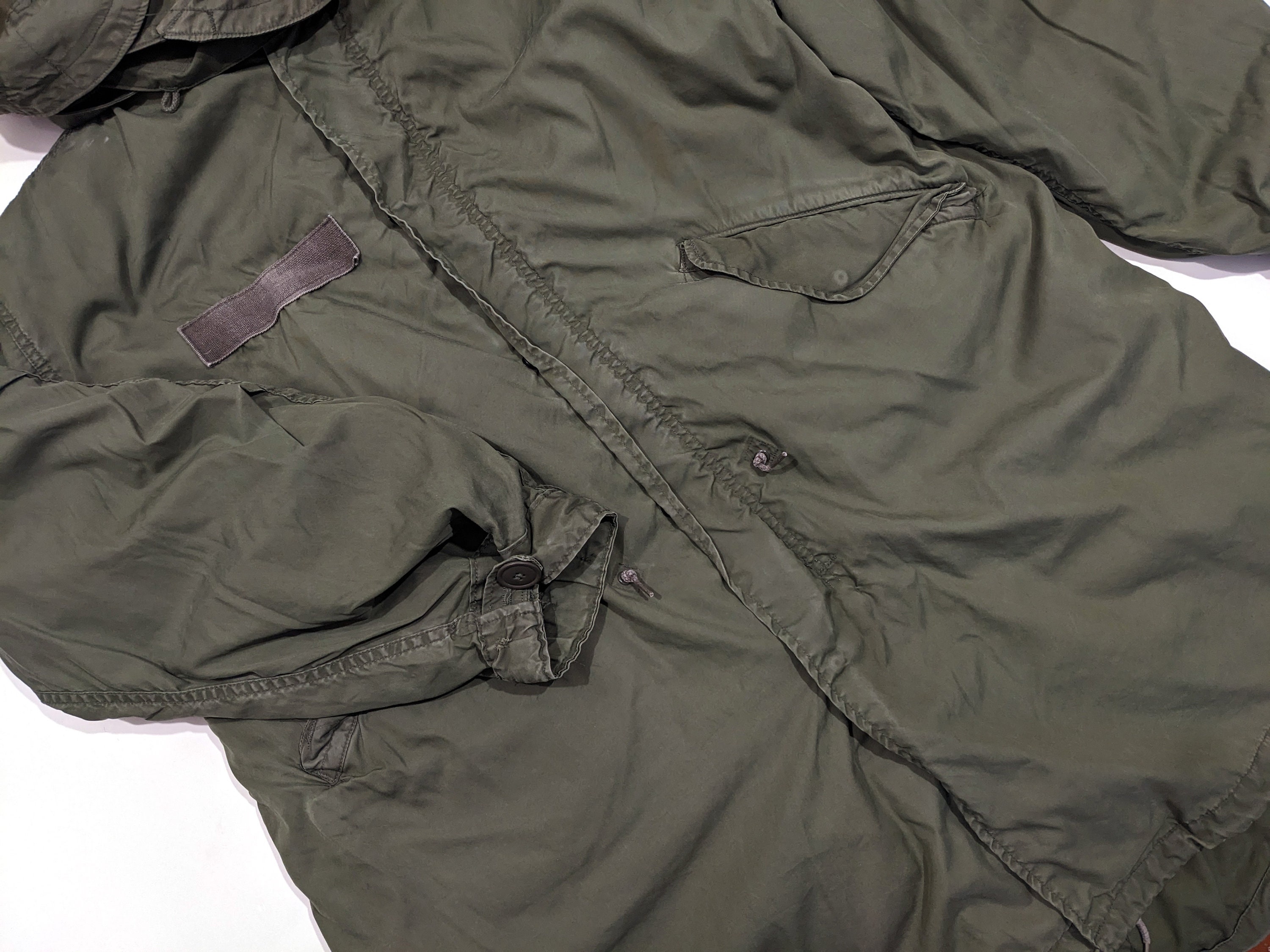 Vintage 80s US Army M65 Fishtail Parka Extreme Cold Weather Vintage 80s US Army M65 Fishtail Parka Extreme Cold Weather